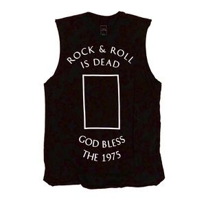 Rock & Roll Is Dead God Bless The 1975 Tank Top